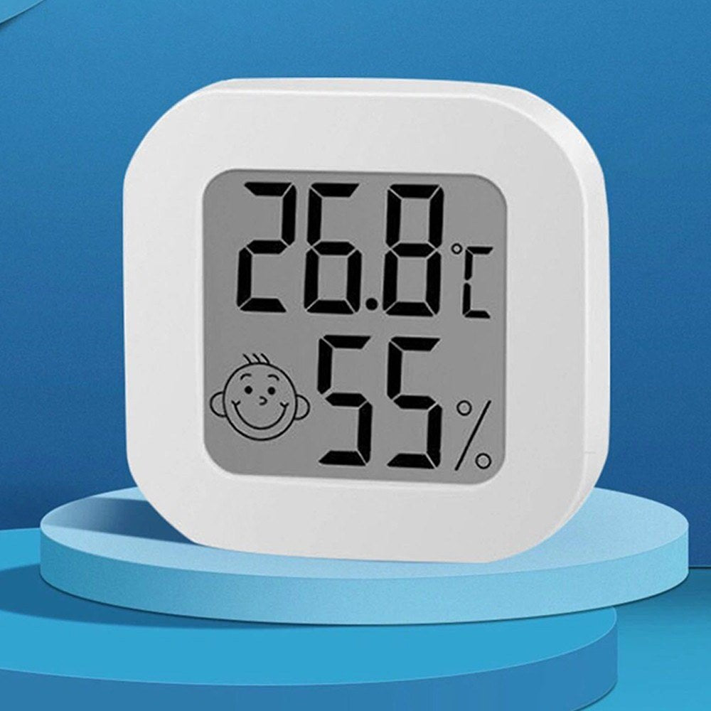 Digital Indoor Hygrometer and Thermometer - Temperature Range -10℃ to 70℃, Humidity 10% to 99% RH