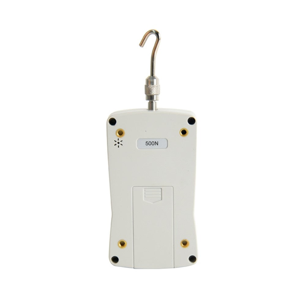 Portable Digital Force Gauge 500N/50kg/110Lb/1760oz, Switchable Units, Backlit Display, Mini Dynamometer with 6 Fixtures & Storage Case, Auto Power Off