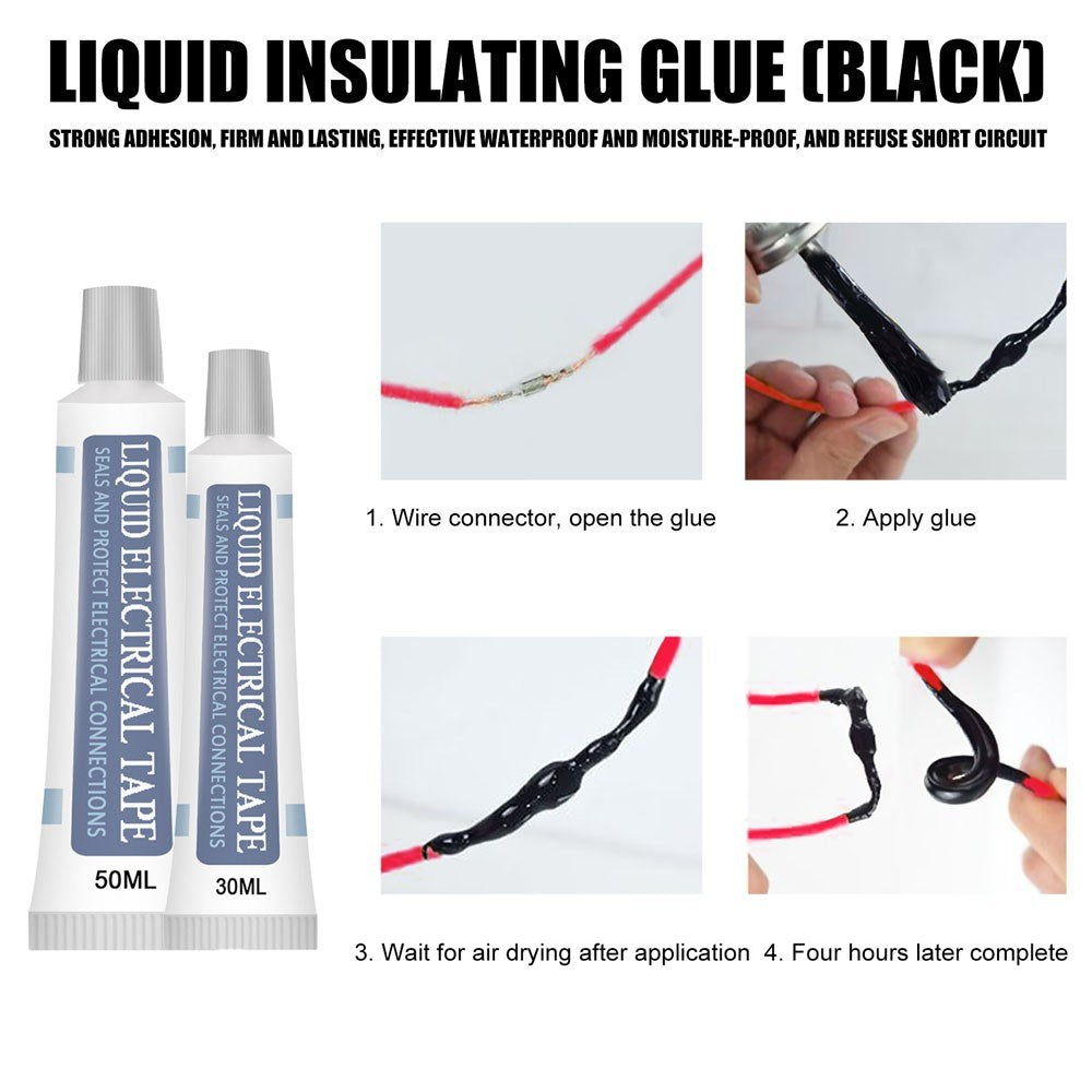 Waterproof Electrical Insulation Sealant Tape UV-Resistant Rubber Coating for Electronics and Circuit Boards