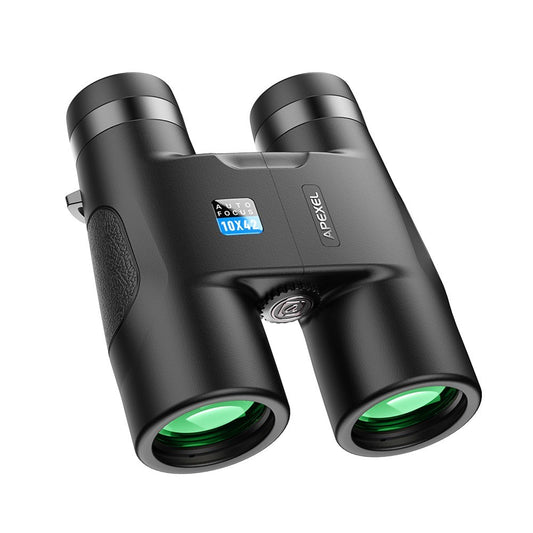 Portable 10X42 Auto-Focus Binoculars for Adults & Kids - Adjustable Eye Distance Telescope for Sports & Wildlife Observation