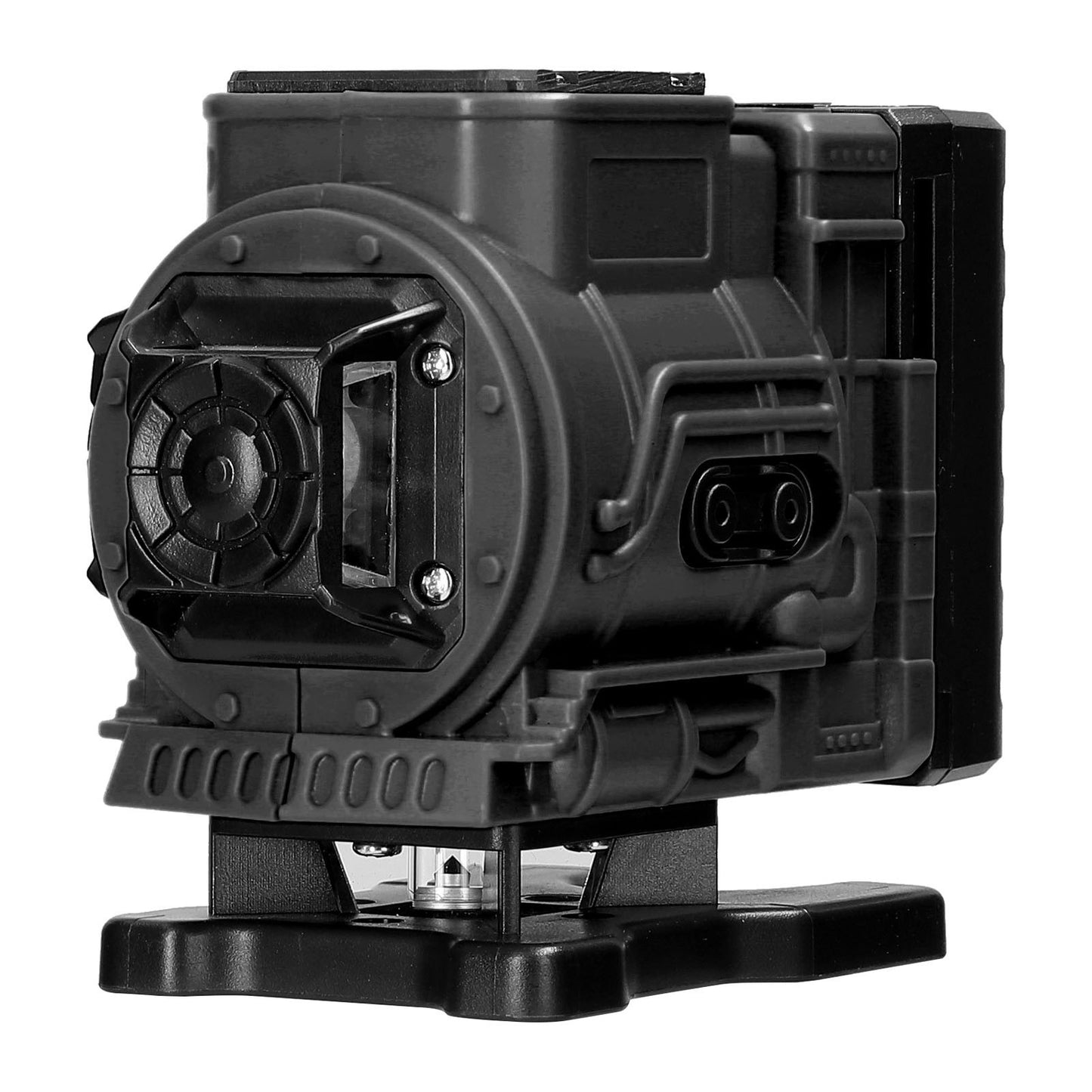 12-Line Green Laser Level with 3° Self-Leveling, Rechargeable Lithium Battery, Multifunctional Leveling Tool with Omnidirectional Ground and Wall Mount
