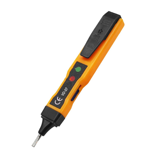 Portable Non-Contact AC Voltage Tester Pen 70-250V with Sound & Light Alarm, Zero/Live Wire Detection, Breakpoint Detection, Battery Checker