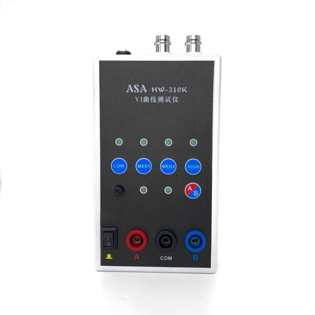 HW-210K Portable Dual-Channel VI Curve Tester with ASA & Adjustable Frequency