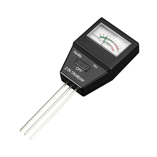 Portable 2-in-1 Soil pH & Fertility Analyzer: Multifunction Tester for Garden, Lawn, Farm, Orchard & Greenhouse