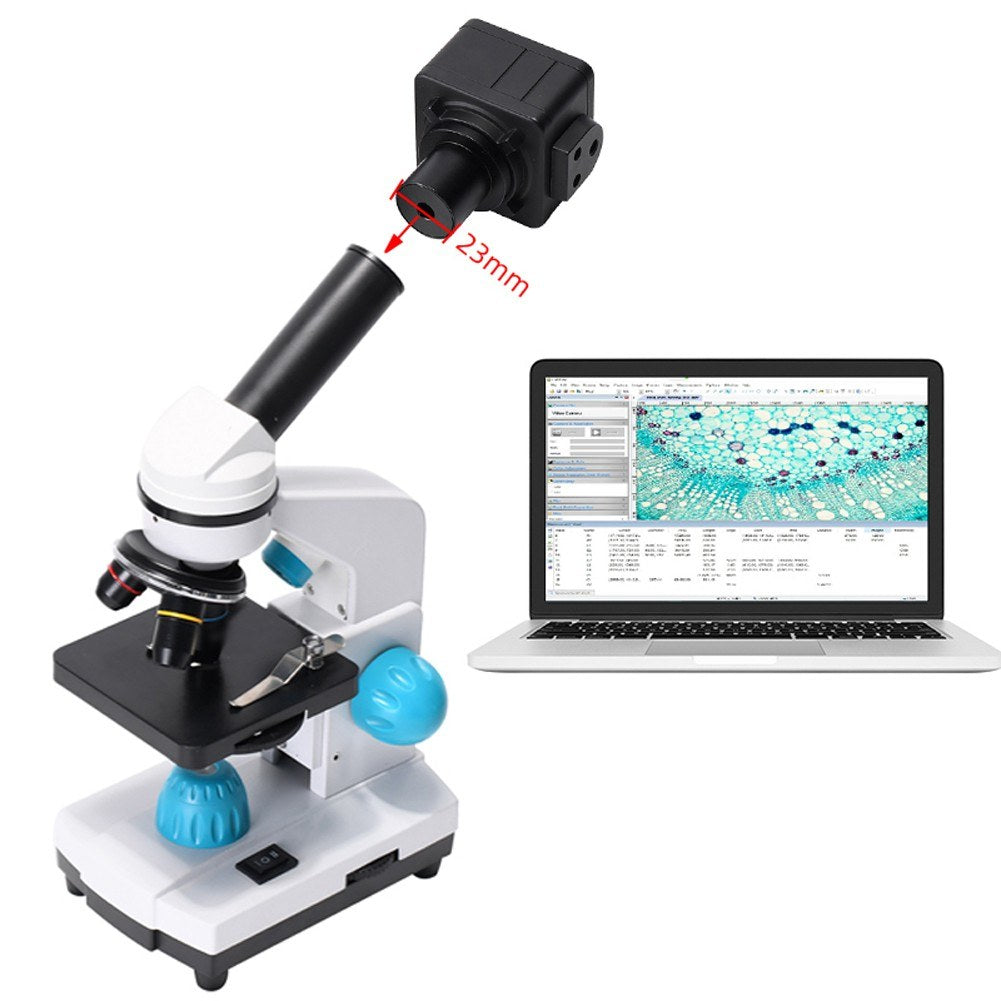 5MP High-Speed USB Digital Microscope Camera with Free Driver & Electronic Eyepiece