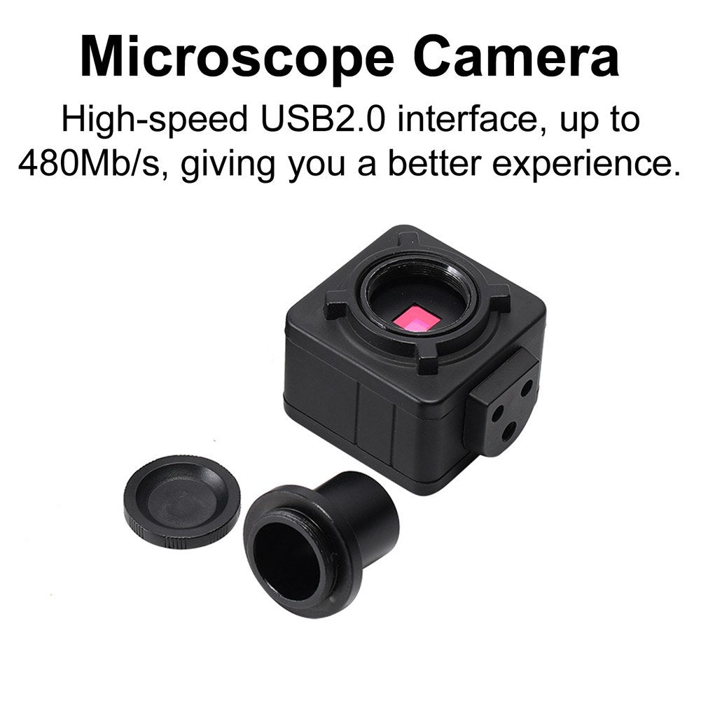 5MP High-Speed USB Digital Microscope Camera with Free Driver & Electronic Eyepiece