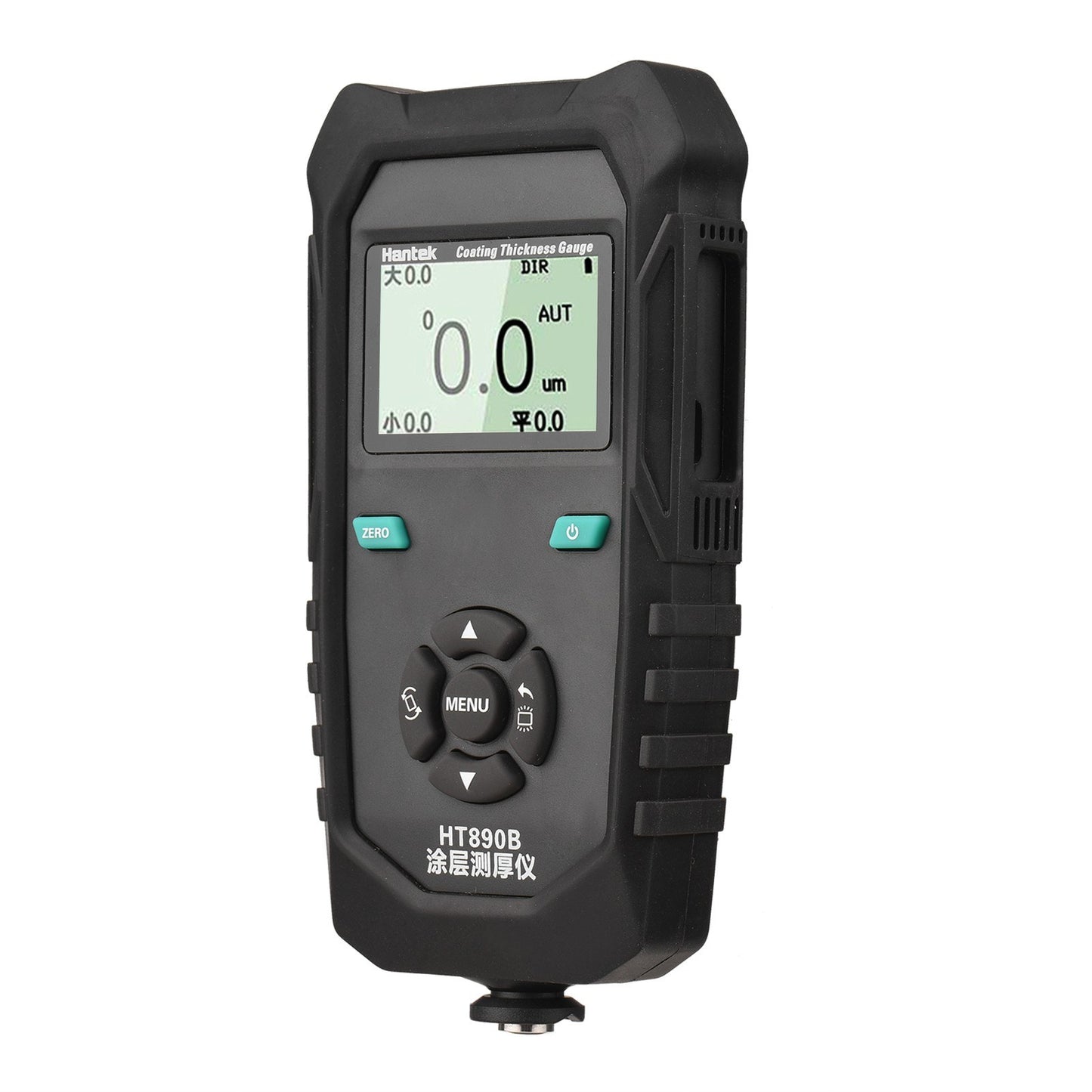 Hantek HT890B Portable Paint Coating Thickness Gauge with Backlit LCD & Alarm for Automotive Use