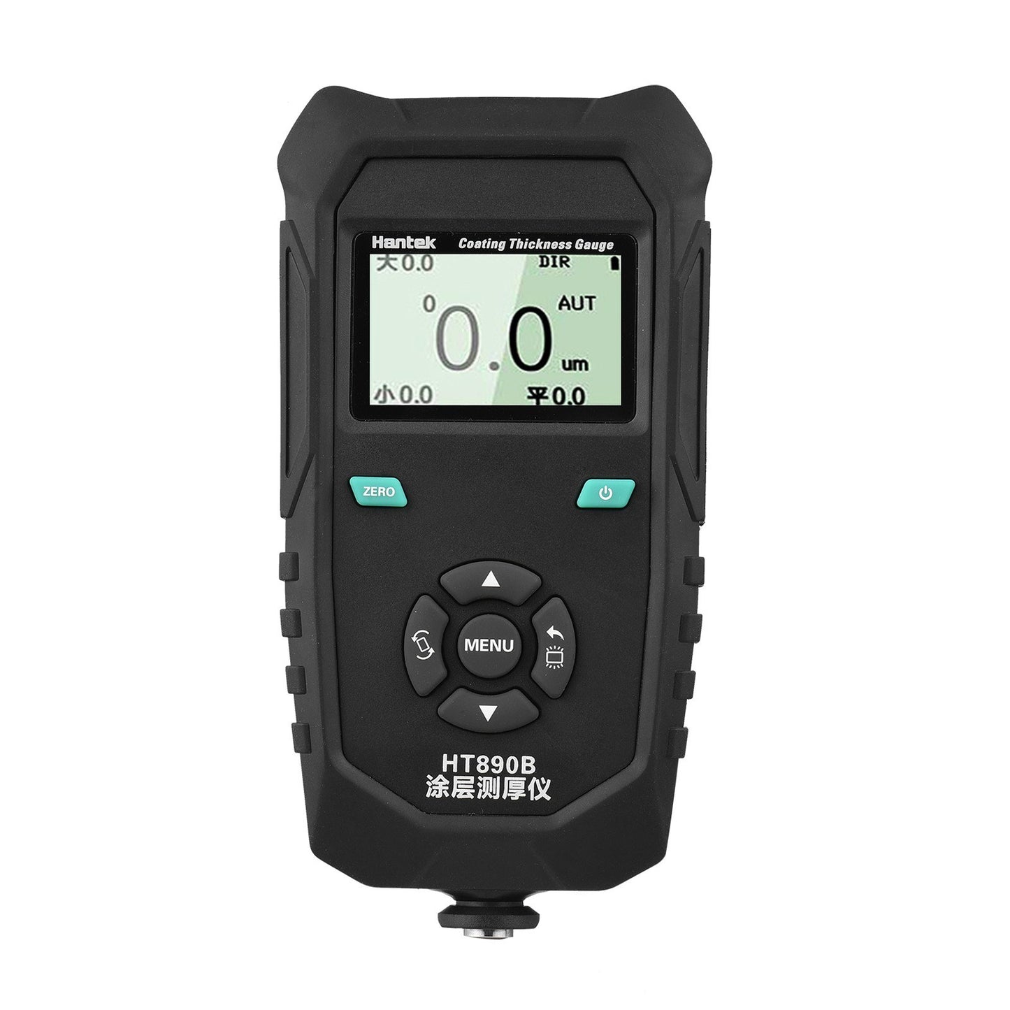 Hantek HT890B Portable Paint Coating Thickness Gauge with Backlit LCD & Alarm for Automotive Use