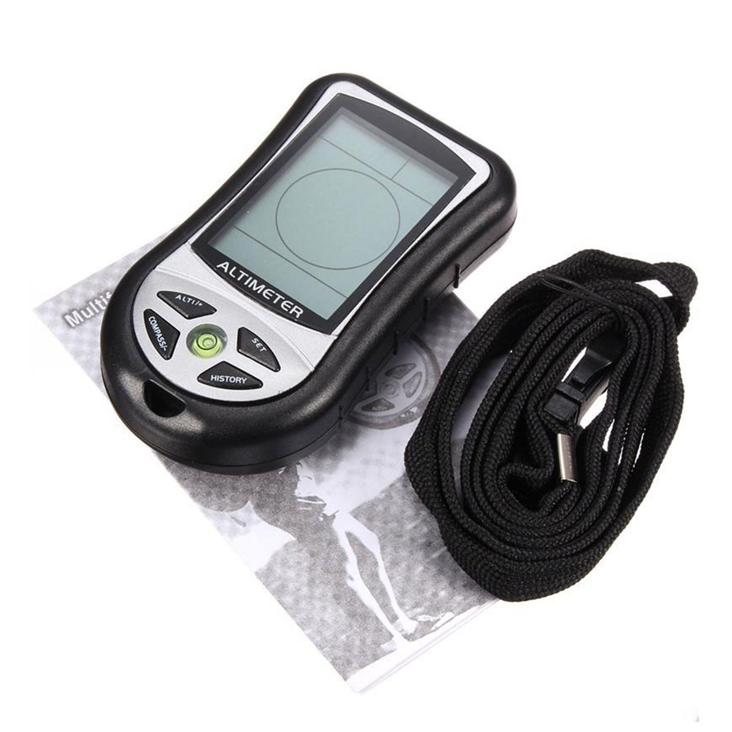 8-in-1 Digital Altimeter Barometer Compass Thermometer LCD Multifunction Device