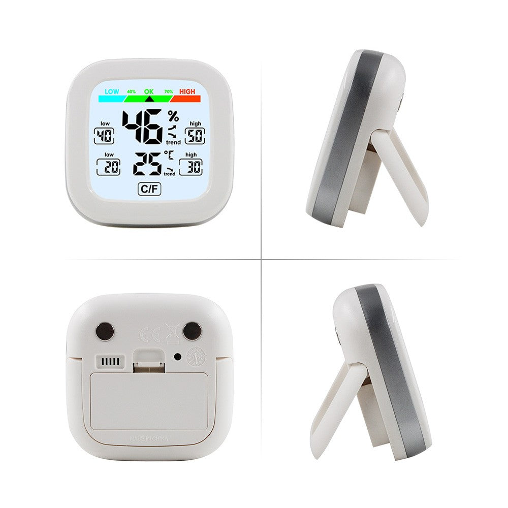 Wireless Indoor Digital Hygrometer Thermometer - Temperature & Humidity Monitor with Trend Backlight