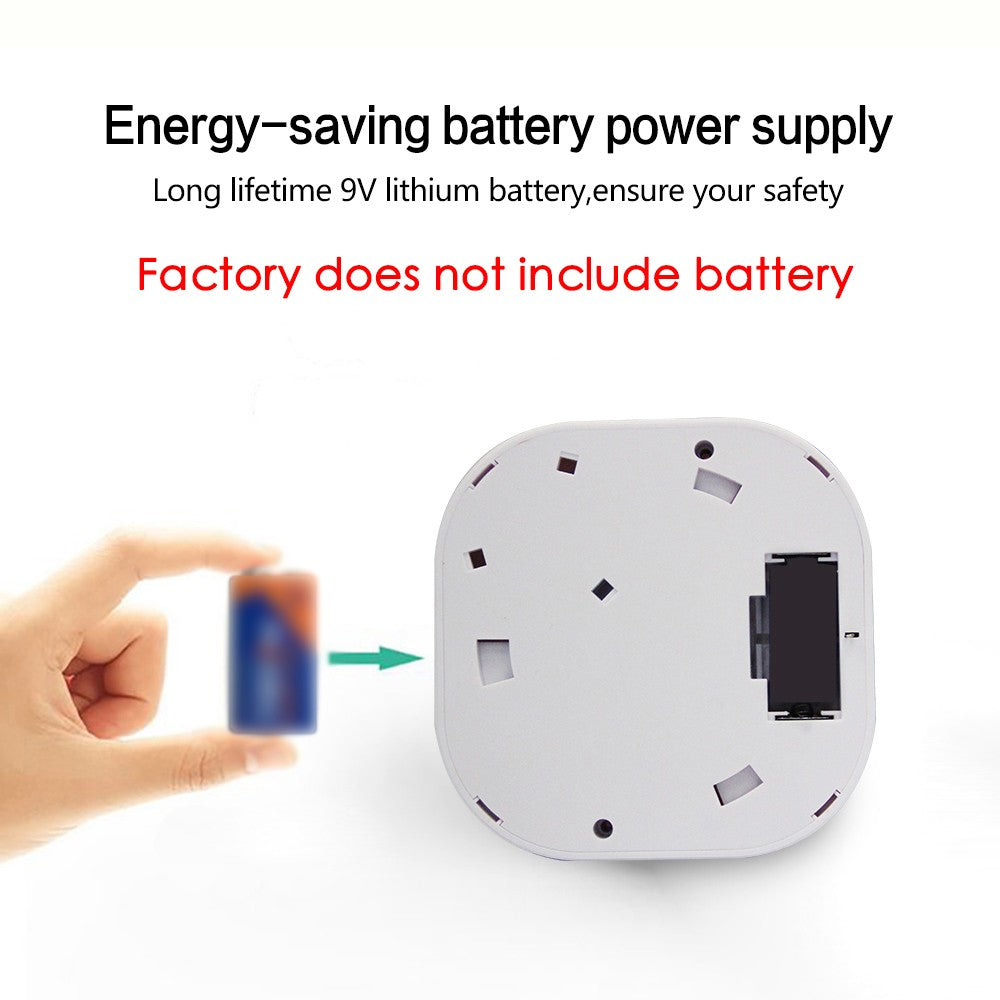 Smart WiFi Smoke Alarm with Mobile App Alerts: Kitchen, Bedroom, Warehouse - Alexa Compatible