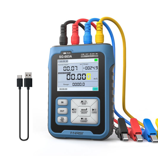 FNIRSI Handheld Adjustable Current Voltage Simulator Generator with 2.4 LCD Display