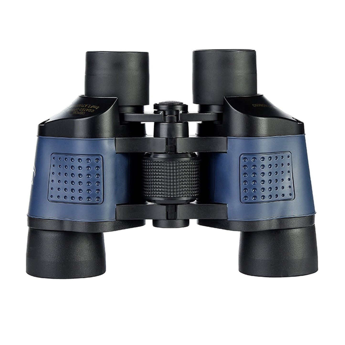 80x80 BAK4 Prism Waterproof Binoculars with Compass & Lanyard - Low Light Night Vision for Bird Watching & Concerts
