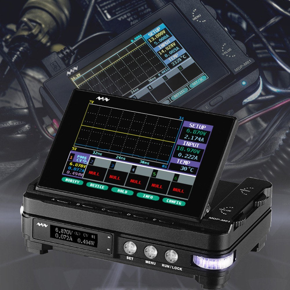 300W 30V 10A Mini Portable Digital Power Module with OLED Display and Multiple Protections