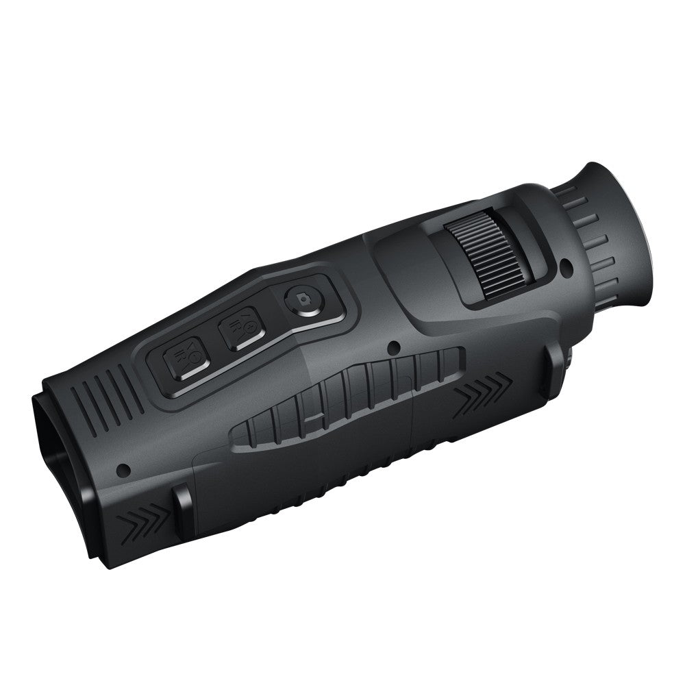 1080P Portable Monocular Infrared Night Vision Device - Day & Night Use, Photo/Video Capture, 5X Zoom, 300M Viewing for Hunting & Boating