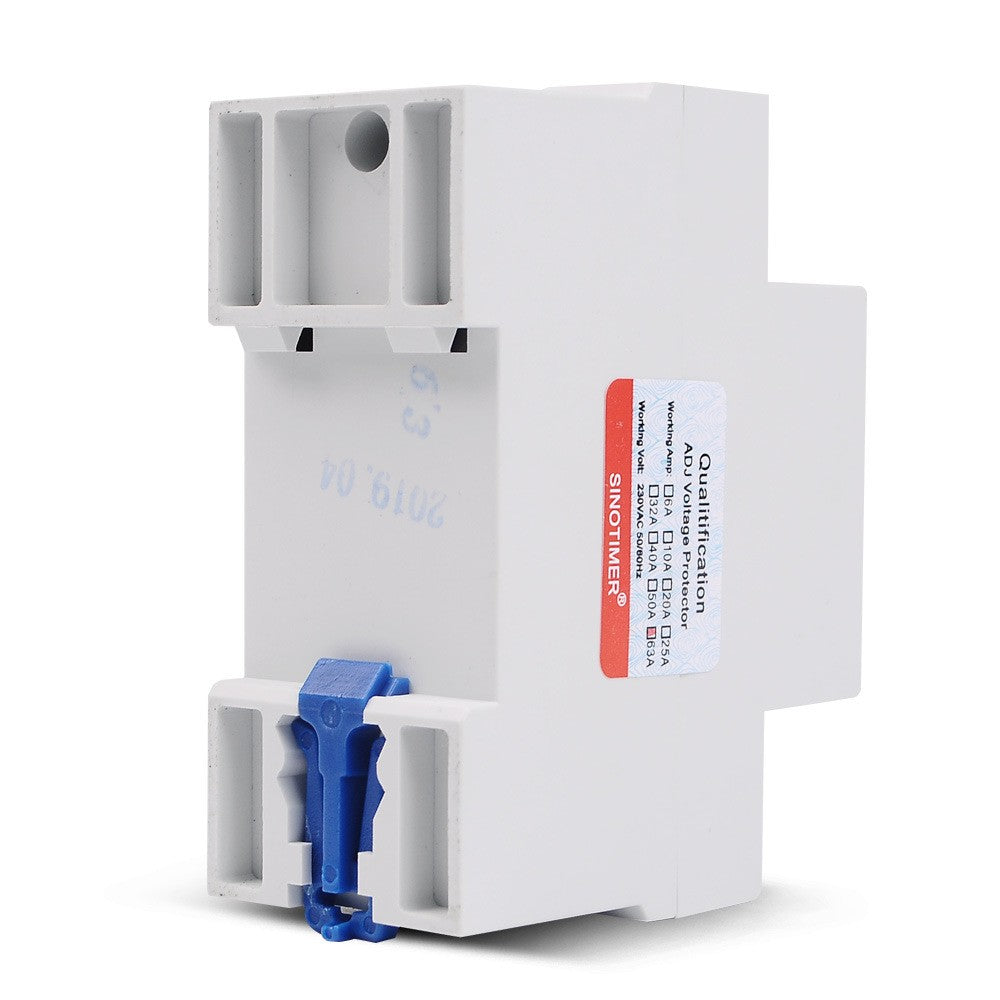 Adjustable Voltage & Current Protector with Dual Display and Self-resetting Switch