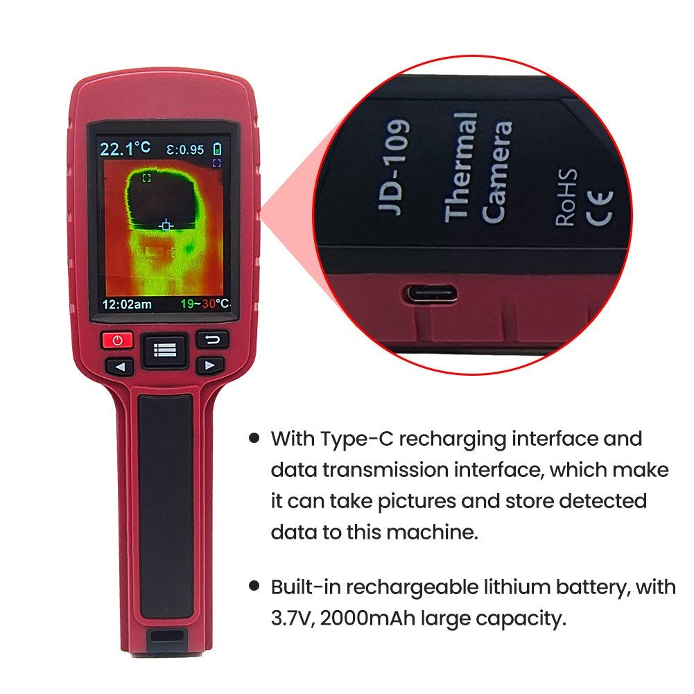 Handheld 60x60 Pixel Infrared Thermal Imager Camera with Clear Definition & Temperature Measurement