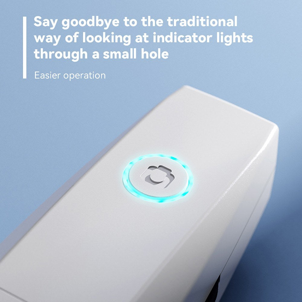 Portable 1080P WiFi USB Electron Microscope with 8 LED Lights & Bendable Stand for Smartphones & Computers
