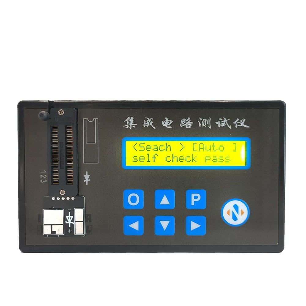 Multifunction Handheld Rechargeable LED IC Tester: Digital Transistor, Diode & Chip Detector