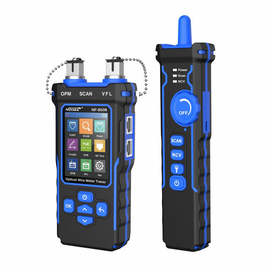NOYAFA LCD Digital Optical Wire Tracer & Network Cable Tester