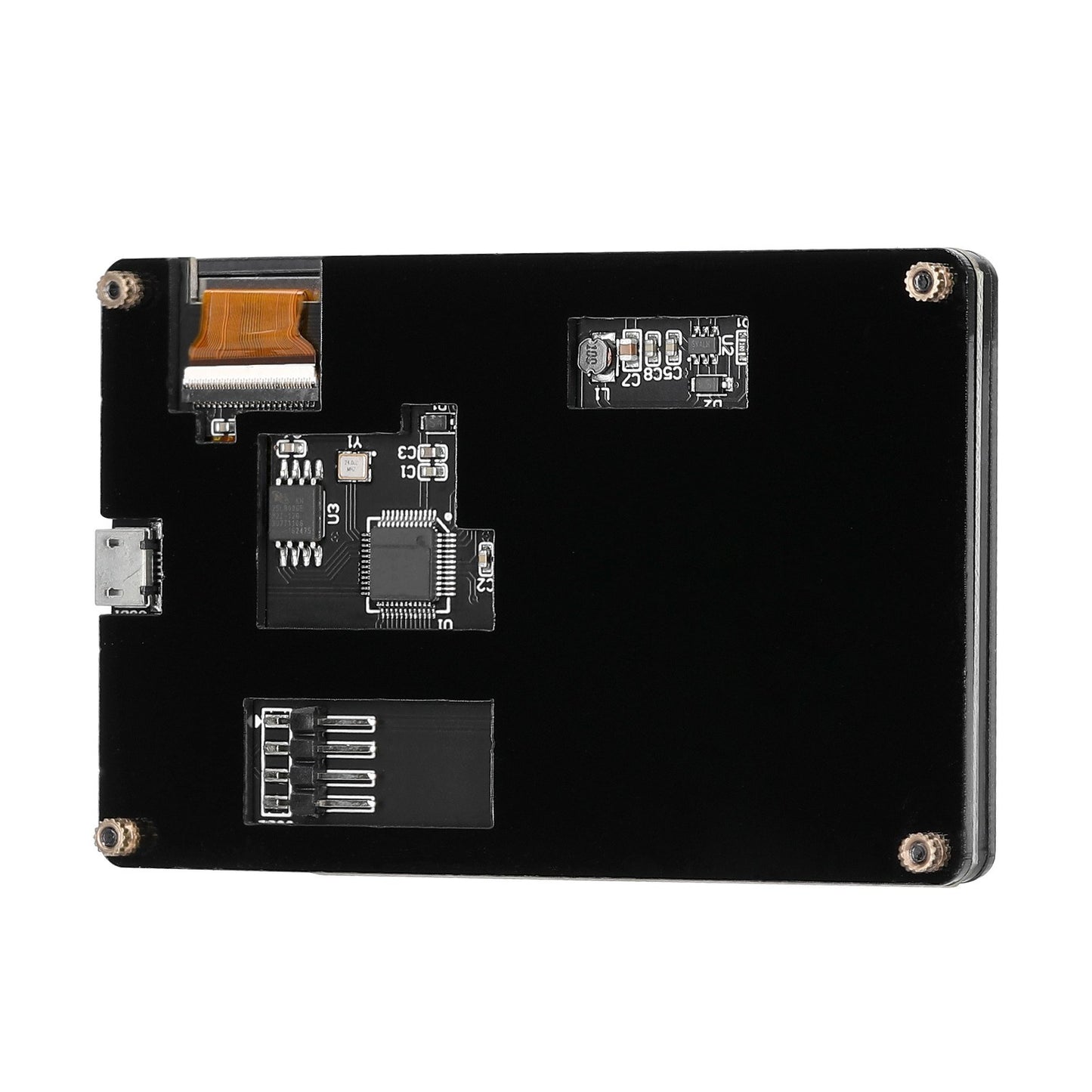 3.5 Inch IPS LCD Monitor Display for CPU/GPU Monitoring - Supports Raspberry Pi, Windows, Linux