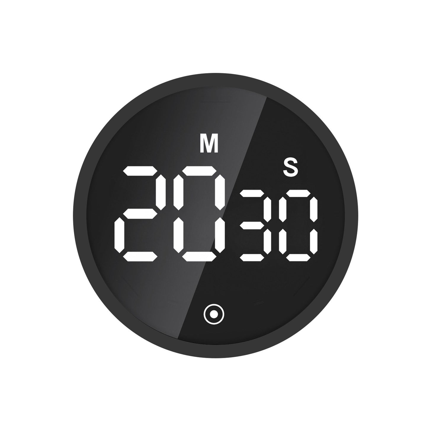 Digital Countdown Timer with Magnetic Back, Adjustable LED Display, Stopwatch Function, and Mute Mode for Kitchen and Learning