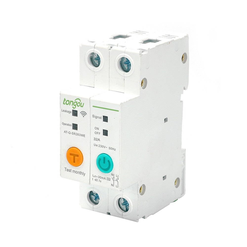 Smart WiFi Circuit Breaker 1P DIN Rail Switch, Ewelink APP, Alexa & Google Assistant Compatible for Home Automation