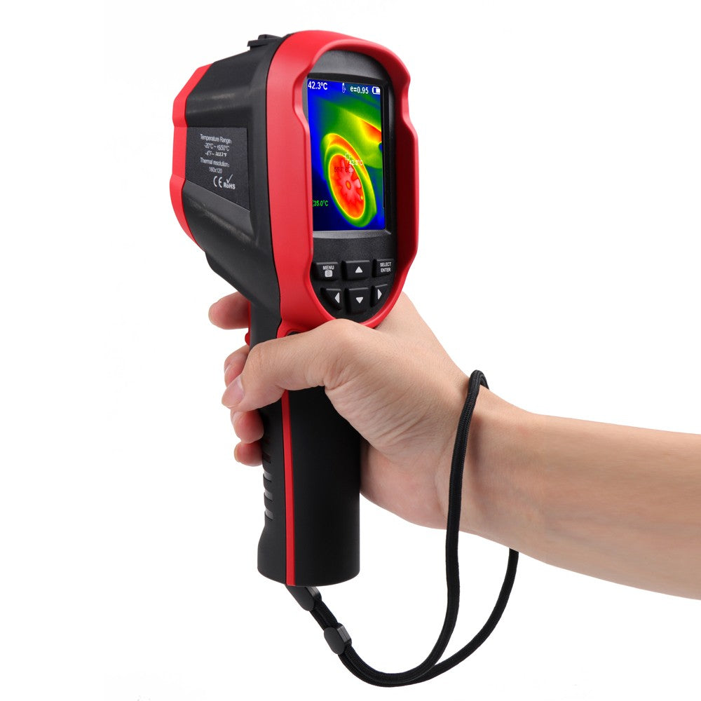 Portable Thermal Imager with 2.8 inch Display, Infrared Sensor, 640x480 Resolution, -20℃ to 550℃ Temperature Range