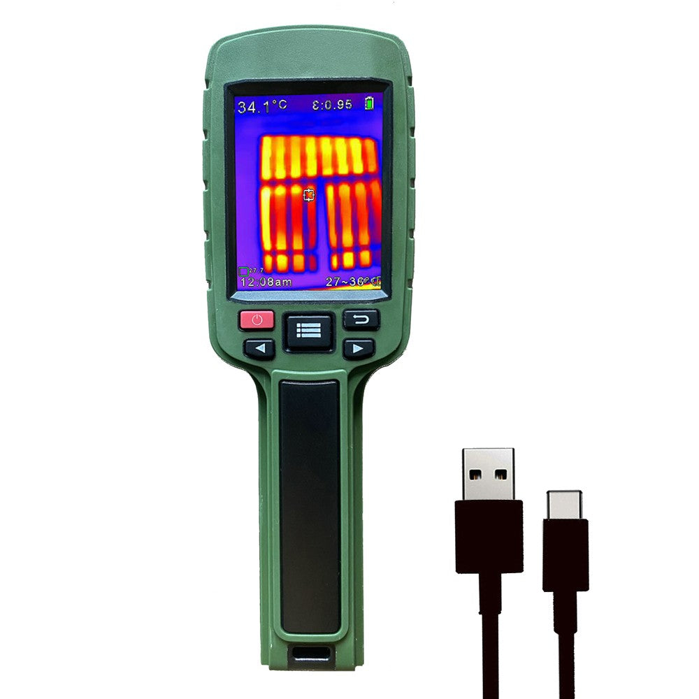 Portable JD-108 Infrared Thermal Imager Camera, 160x120 Color Display, Handheld Temperature Detector
