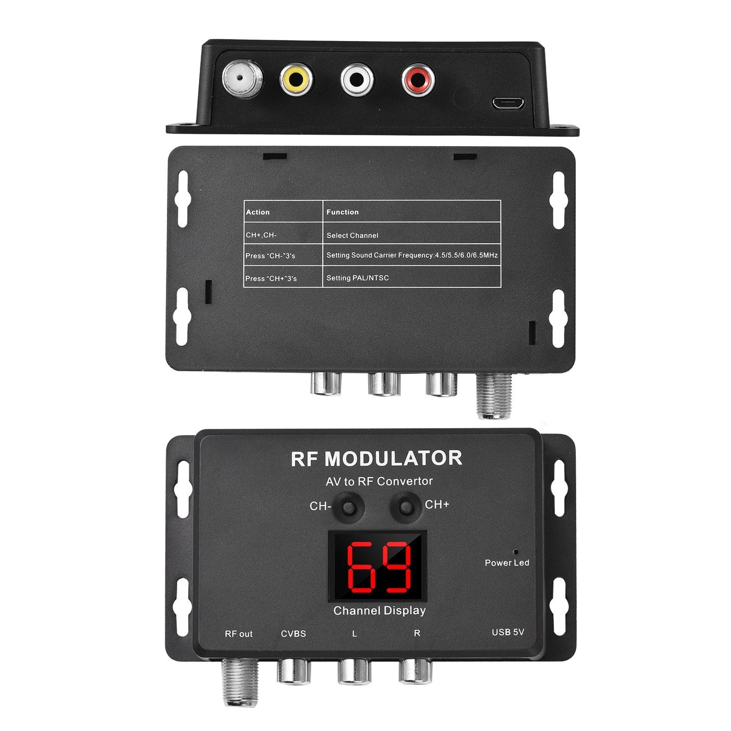 AV to RF Converter - M60 RF Modulator