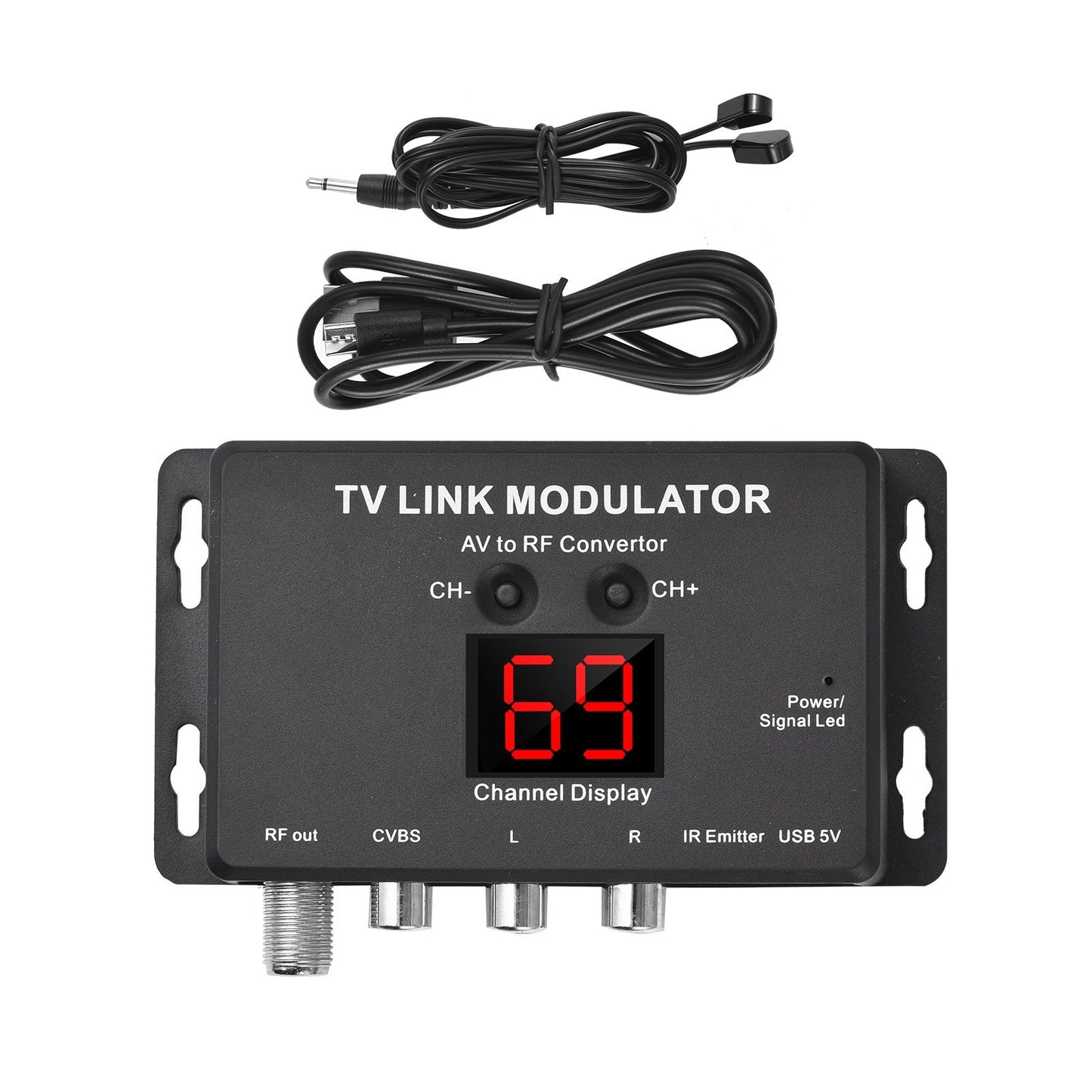 TM80 TV Link AV to RF Modulator Converter