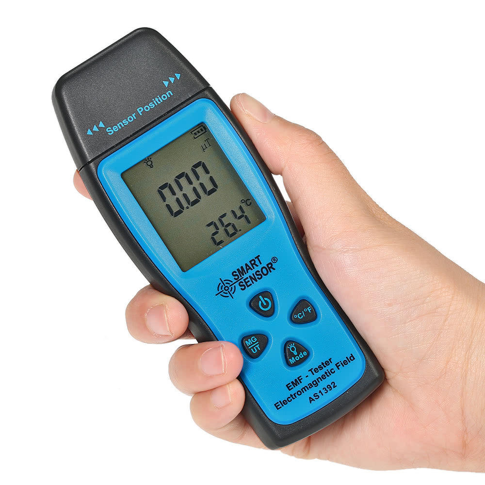 Handheld Digital LCD EMF Meter & Radiation Detector