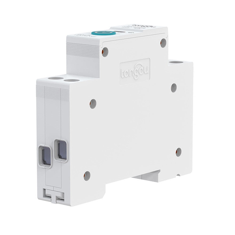 10A Tuya WiFi Smart Circuit Breaker with Wireless Remote, Alexa & Google Home Compatible, DIN Rail Switch