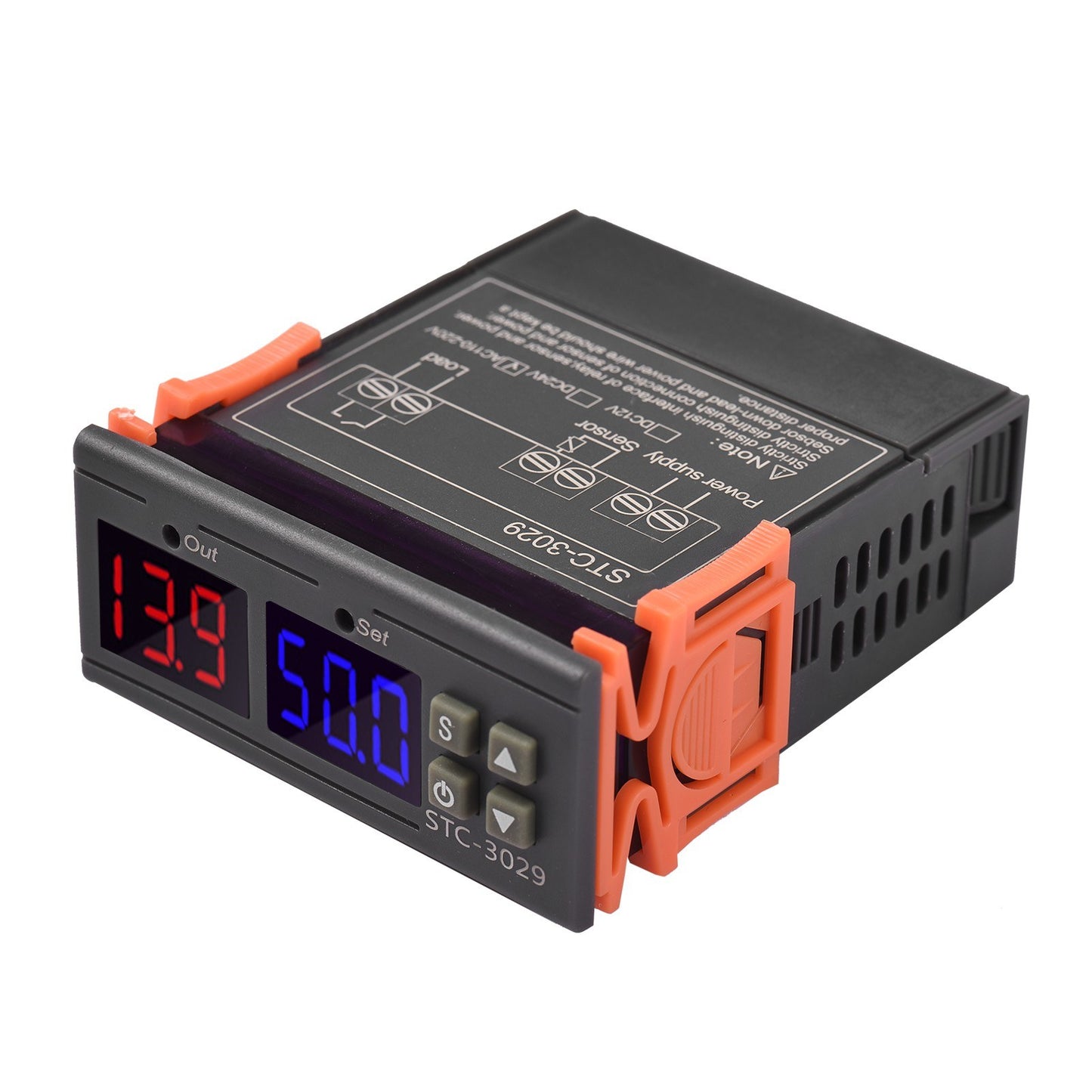 Mini LED Digital Soil Humidity Controller with 1M Sensor Probe, AC110V-220V, 10A, 0%-100%RH Range