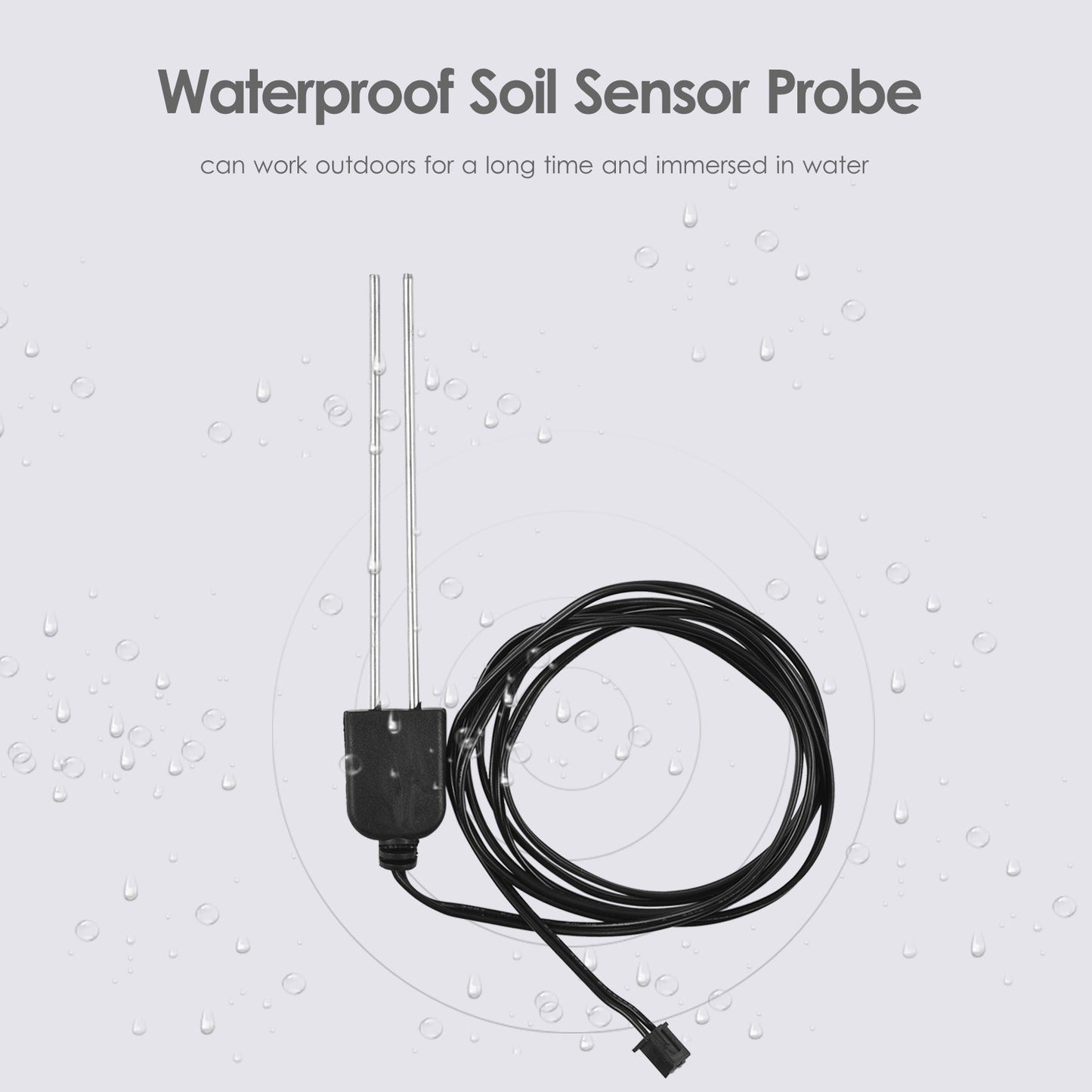 Mini LED Digital Soil Humidity Controller with 1M Sensor Probe, AC110V-220V, 10A, 0%-100%RH Range
