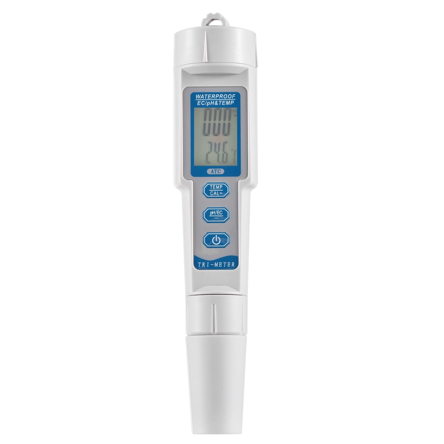 Portable 3-in-1 Water Quality Tester: pH, EC, & Temperature Meter Analyzer