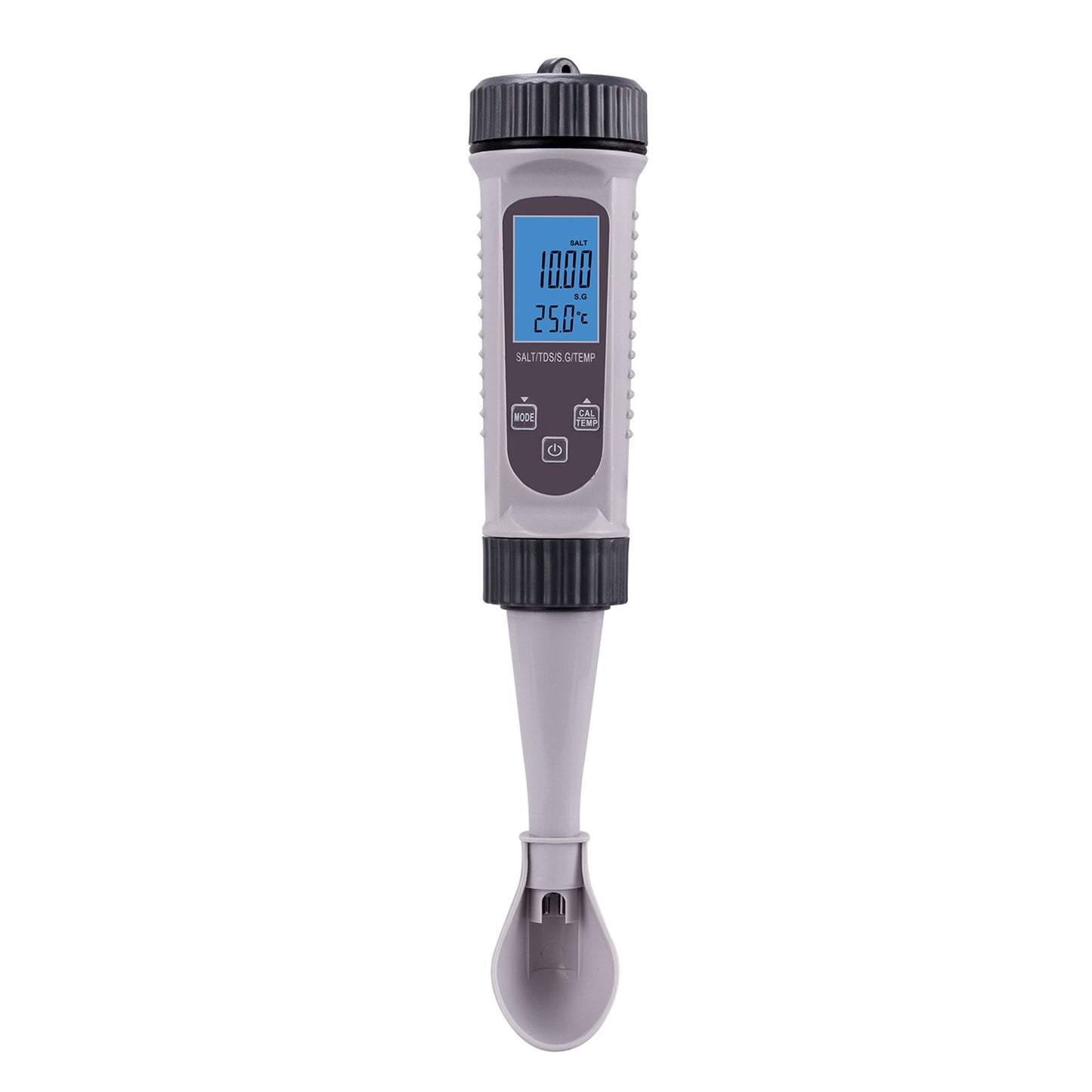 Digital Water Tester 4-in-1: SALT, TDS, S.G., Temp Meter - High Accuracy Quality Testing Pen for Drinking Water, Swimming Pool, Aquarium, Hydroponics