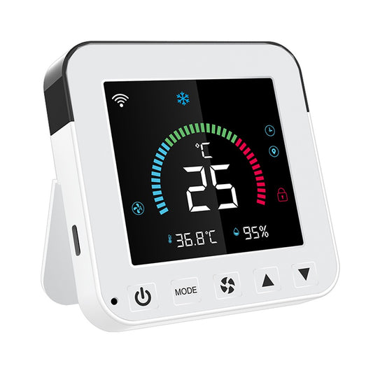 Tuya Smart WiFi Temperature & Humidity Controller with Infrared, USB Power, LCD Backlit Display & APP Remote Control for Home & Bedroom