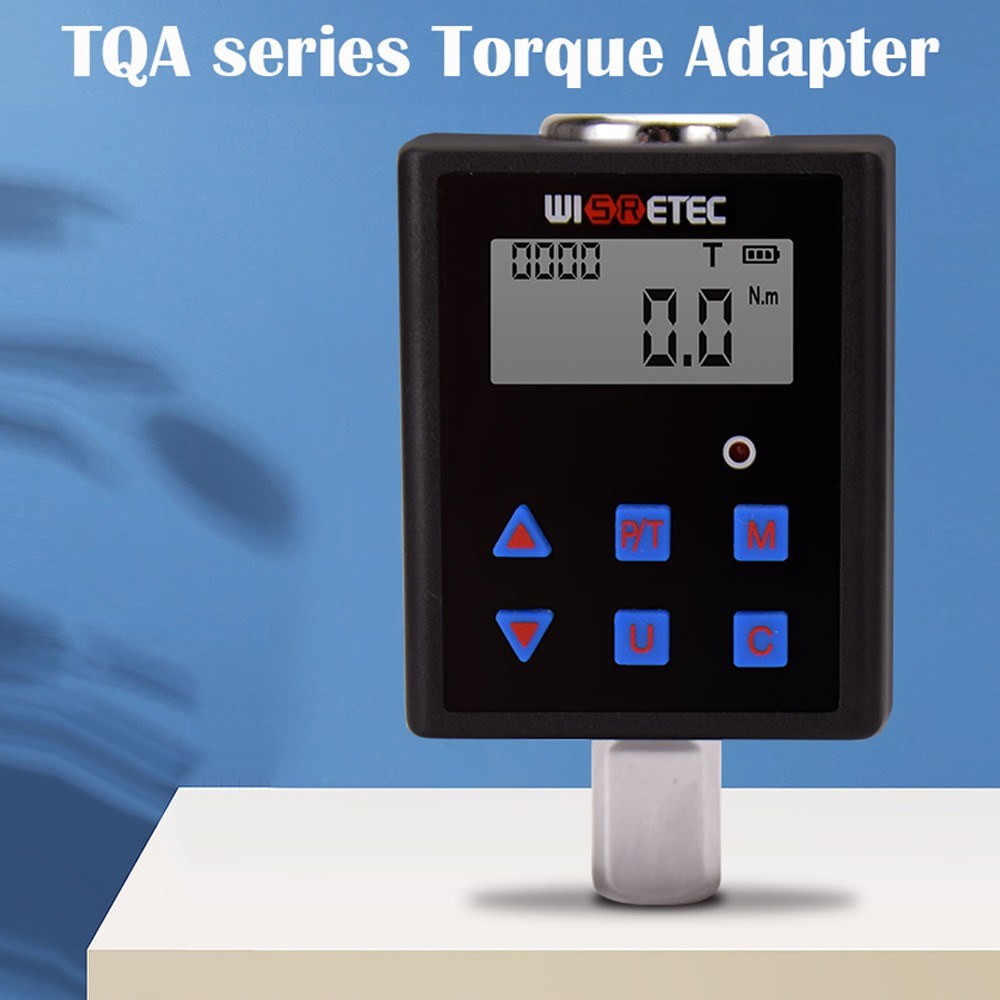 Digital Torque Meter with Backlight, Dual Modes, Four Units, & Audible/Visual Alarm