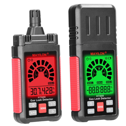 Portable Combustible Gas Leak Detector & PPM Meter Analyzer Pen