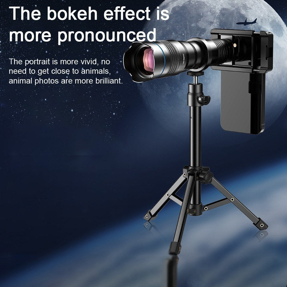 36X Clip-On Telephoto Lens: Universal Mobile Photography Tool