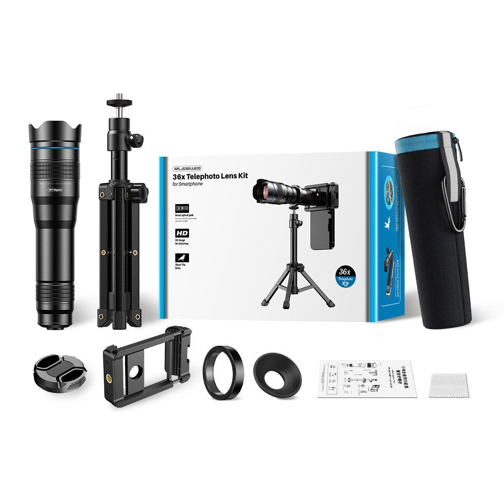 36X Clip-On Telephoto Lens: Universal Mobile Photography Tool