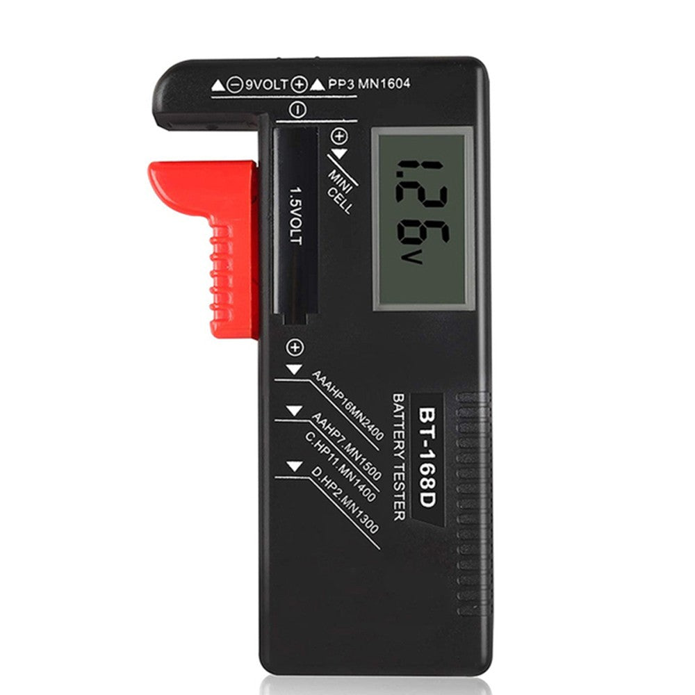 Compact Lithium Battery Voltage Meter - Portable Capacity Indicator & Volt Monitor