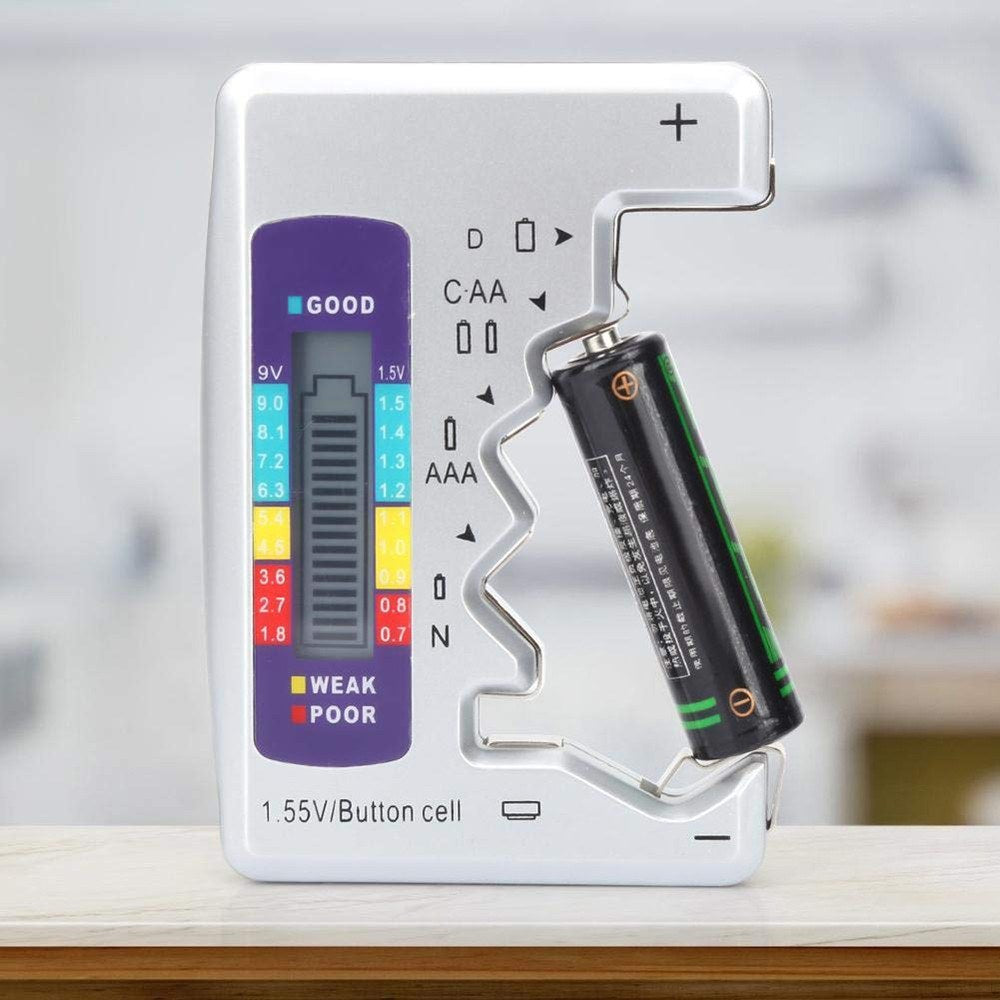 Portable Battery Capacity Indicator BT-886 – Compact Lithium Battery Level Tester with Digital Display & Voltage Meter