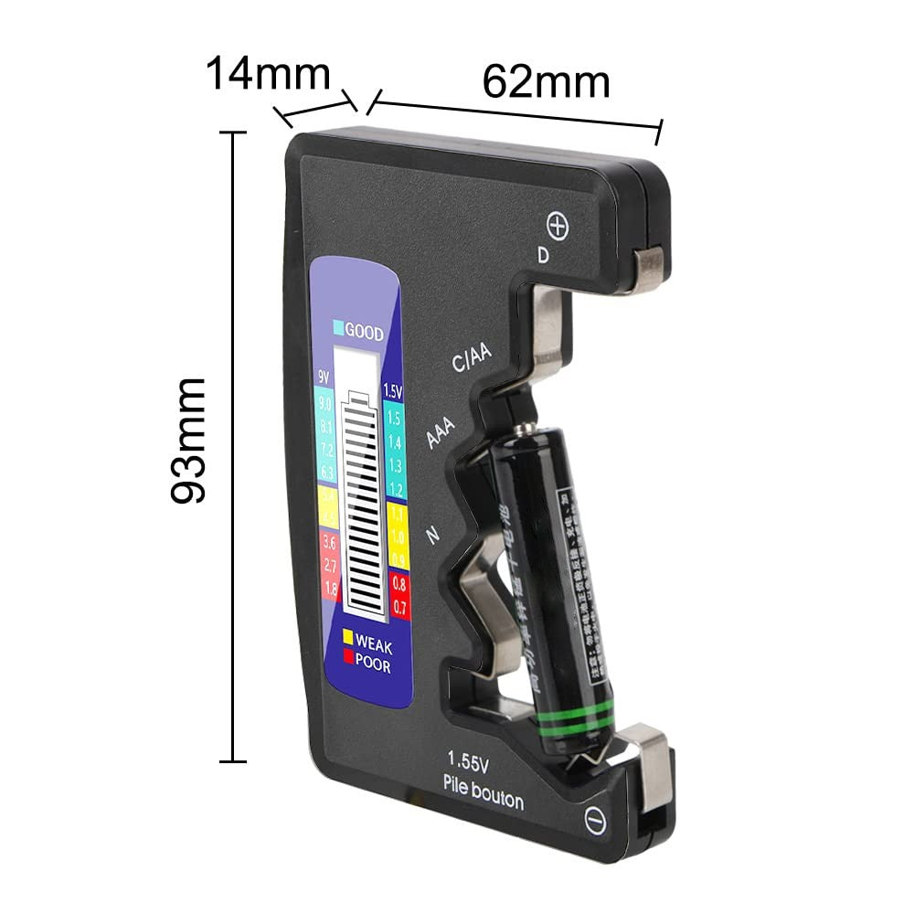 Portable Battery Capacity Indicator BT-886 – Compact Lithium Battery Level Tester with Digital Display & Voltage Meter
