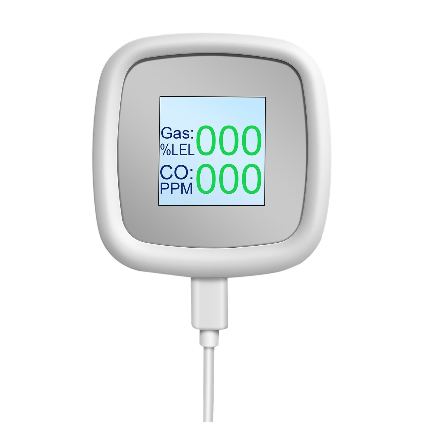 Smart Combustible Gas Detector (WiFi & Non-WiFi Versions) – Tuya SmartLife APP Alerts, Sound Alarm