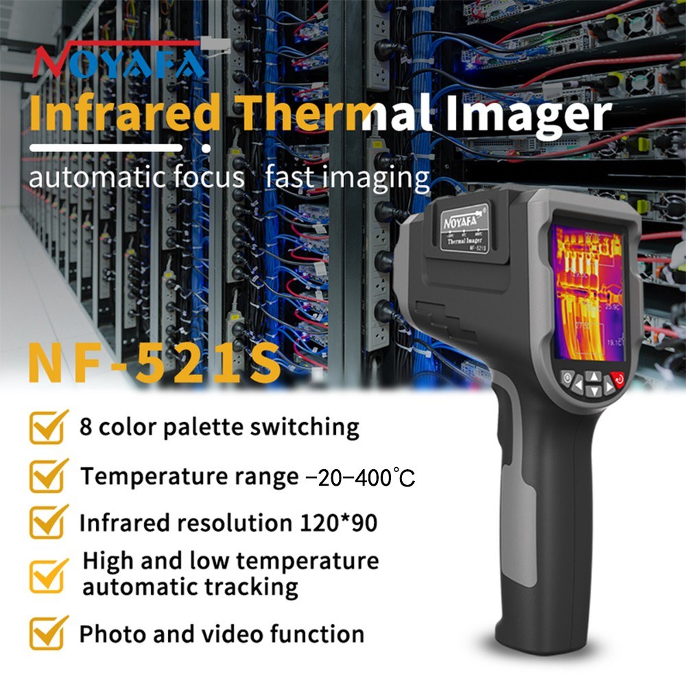 NOYAFA NF-521S Infrared Thermometer & Night Vision Thermal Imaging Camera