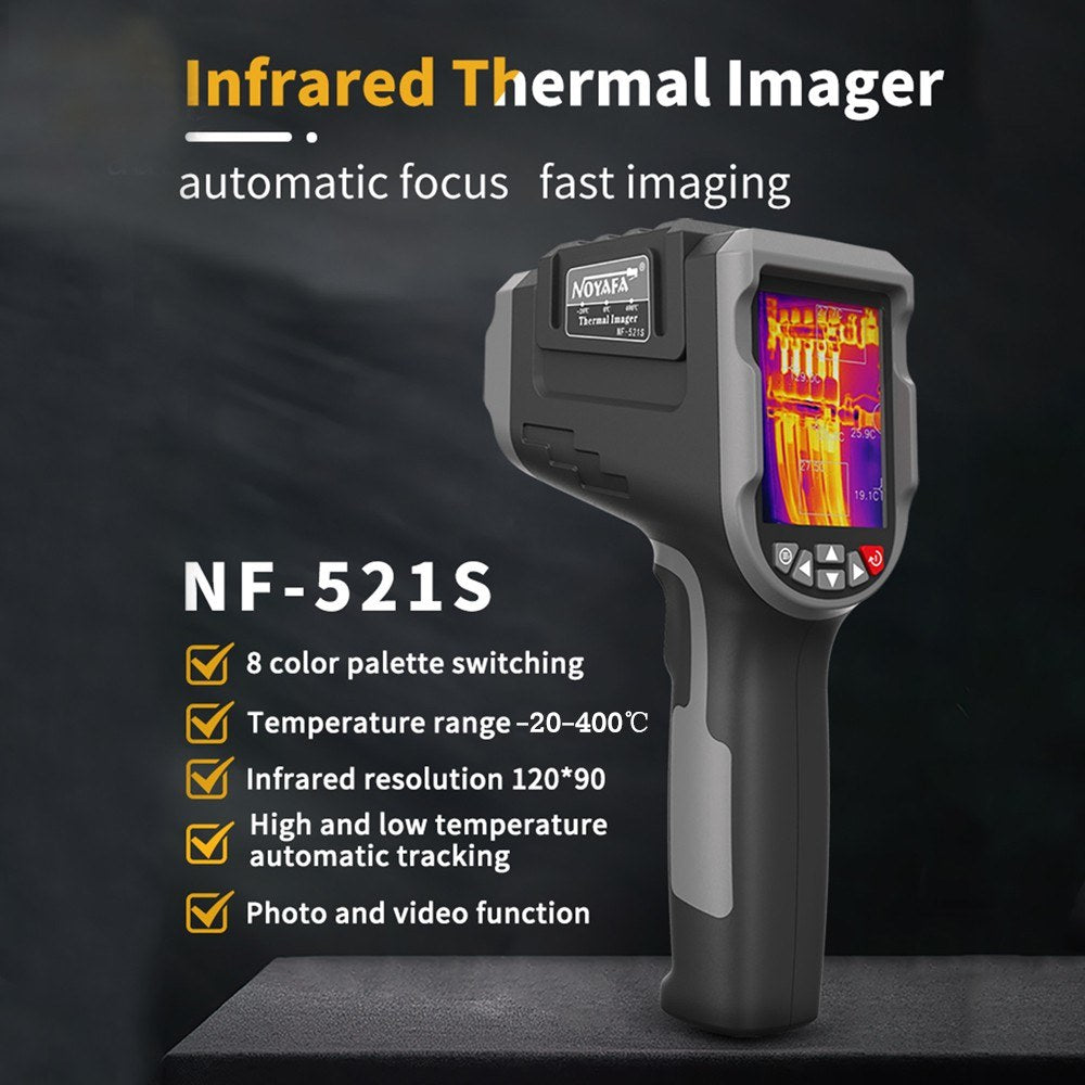 NOYAFA NF-521S Infrared Thermometer & Night Vision Thermal Imaging Camera