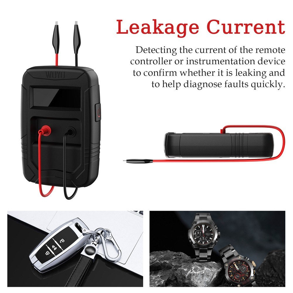 Adjustable Voltage Leakage Current Tester with Remote Control, Circuit Board Repair, Induction Keys, and Microamp Measurement