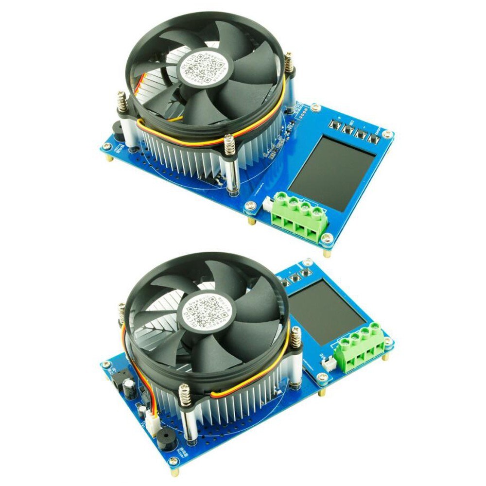 Adjustable 150W 20A Electronic Load with 2.4 TFT Display, USB Lithium Battery Capacity Tester & Discharge Meter